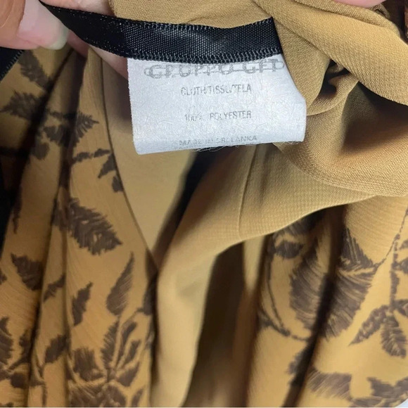 Emanuel Ungaro Liberte’ Floral Printed Side Slit Sleeveless Maxi Dress - Picture 5 of 7